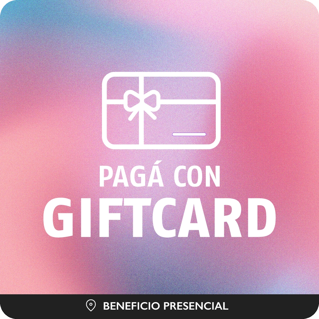 En estos locales podes pagar con giftcard